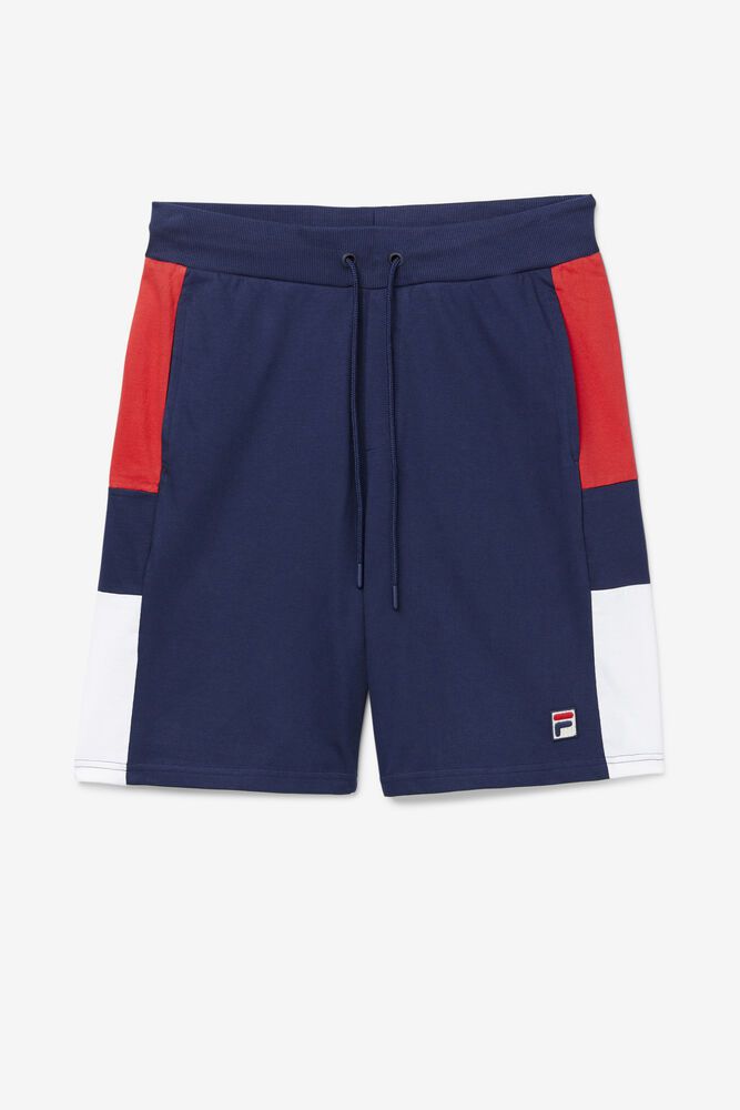 Fila Shorts Galway Mens Navy - India PCI-728430